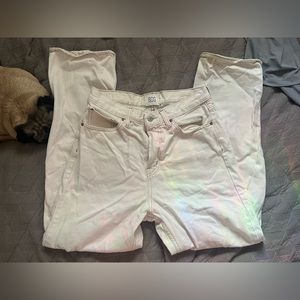 BDG white cowboy jeans